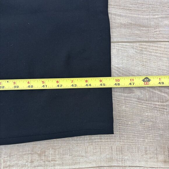 Maggy London Lined Sheath Dress Size 8 Black Elegant Floral Embroidered Wedding - Picture 10 of 15